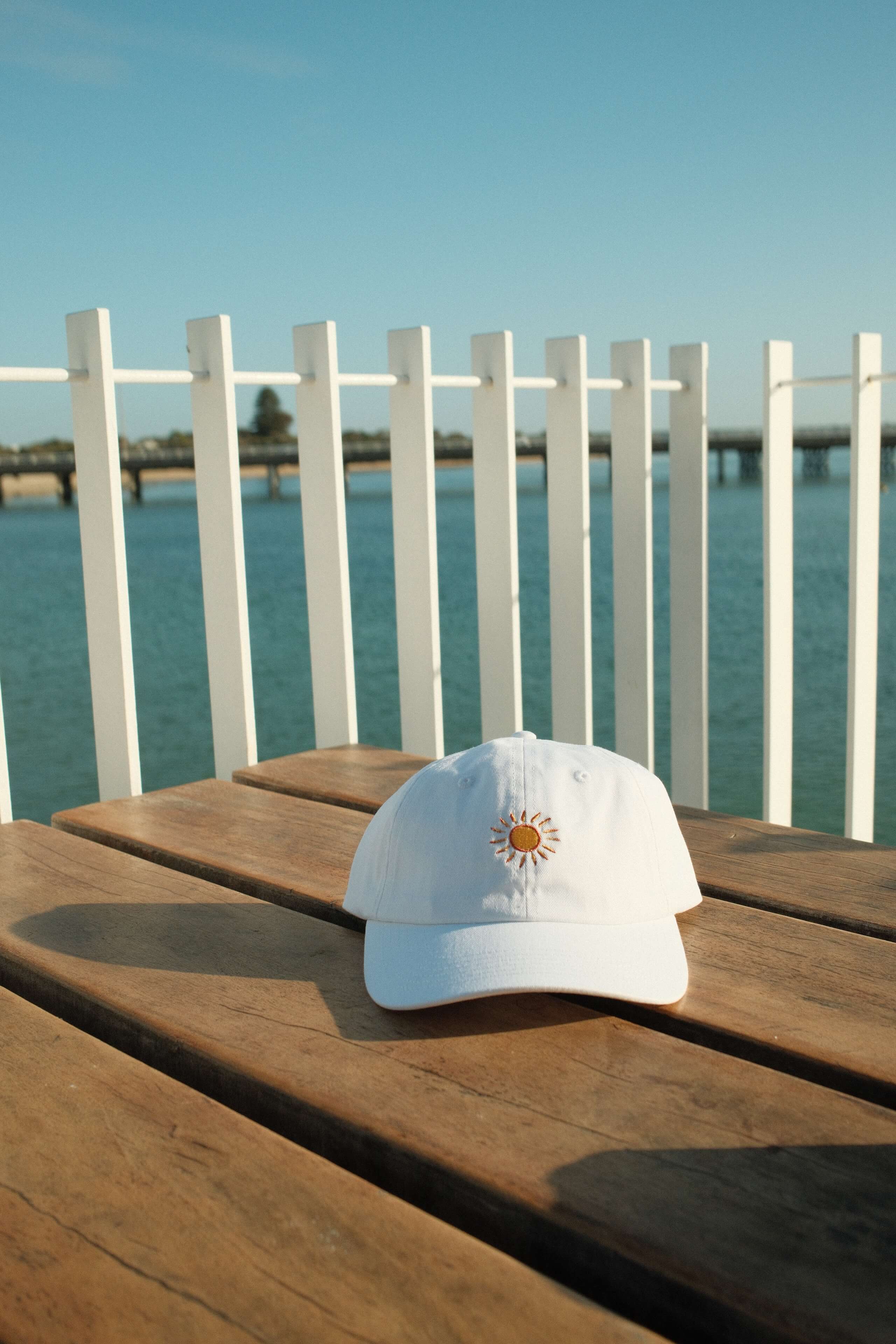 White Sun Cap