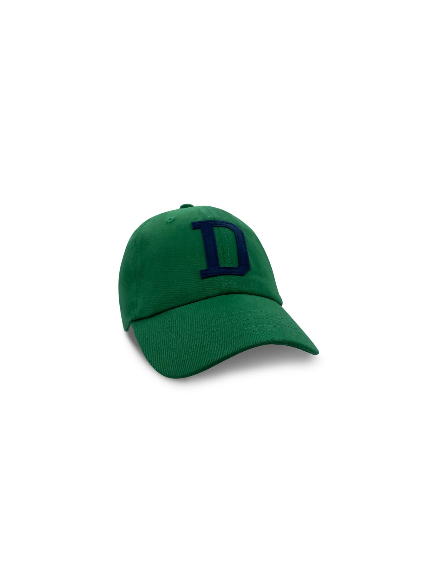 College Letter Cap Green
