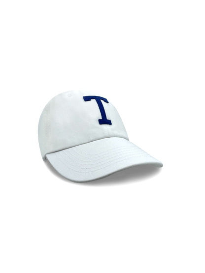 College Letter Cap White