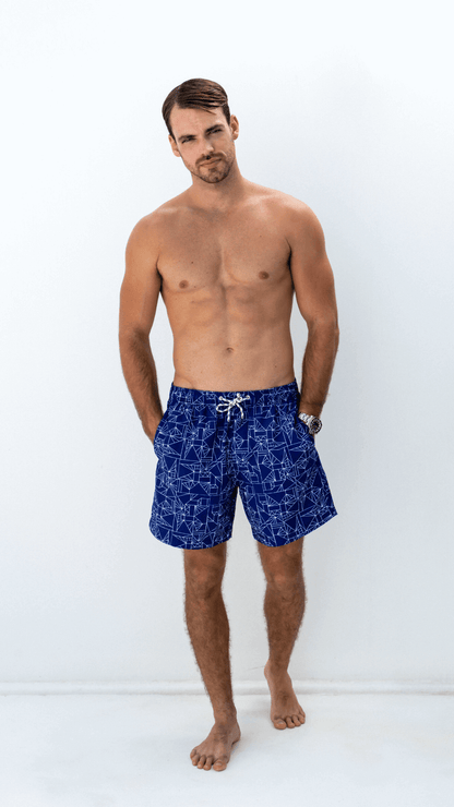 Capri Geo Swim Short
